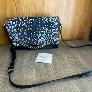 Black and Gray Kate Spade Crossbody Purse 🖤🩶